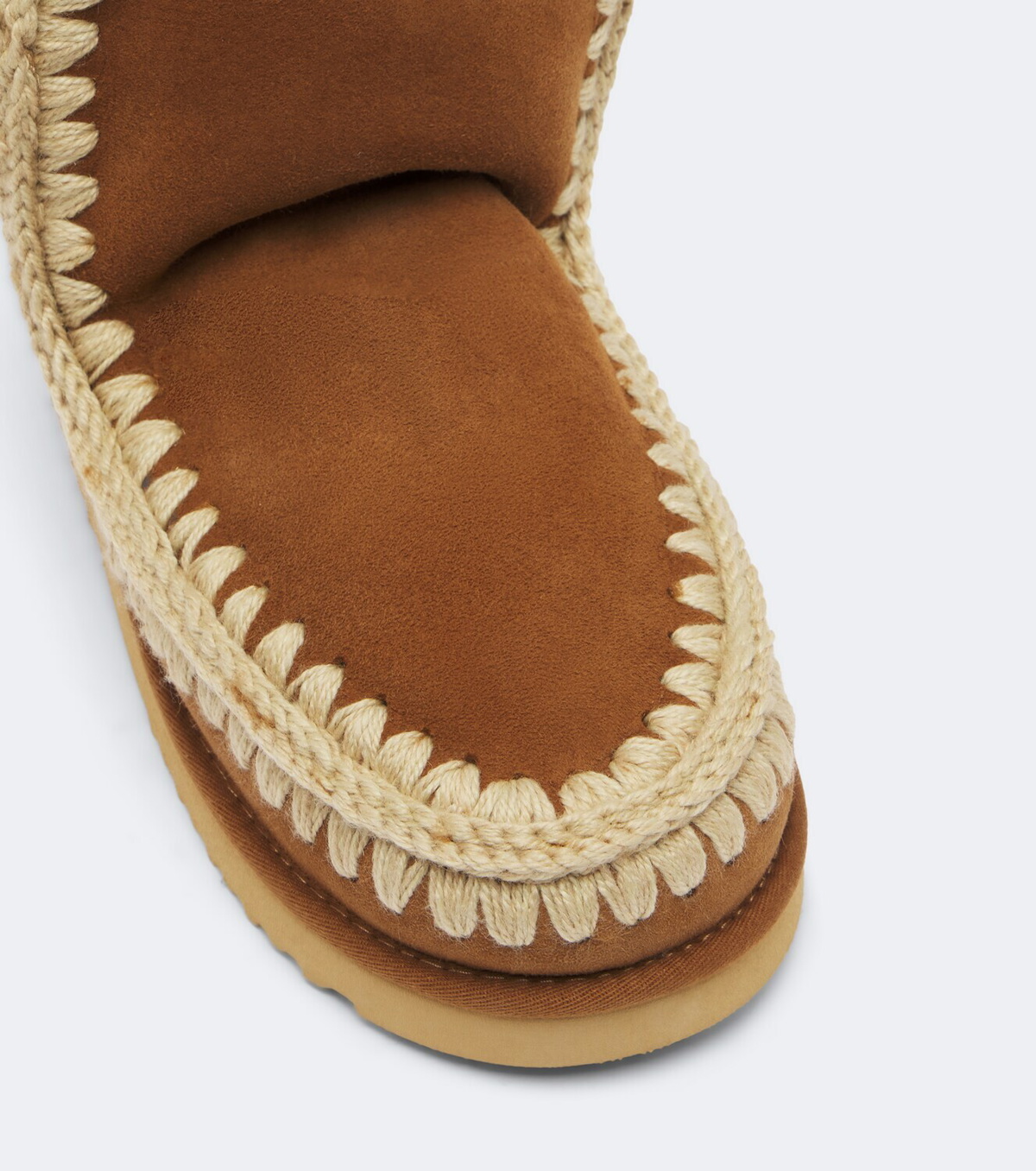 Mou 18 shearling-lined suede ankle boots