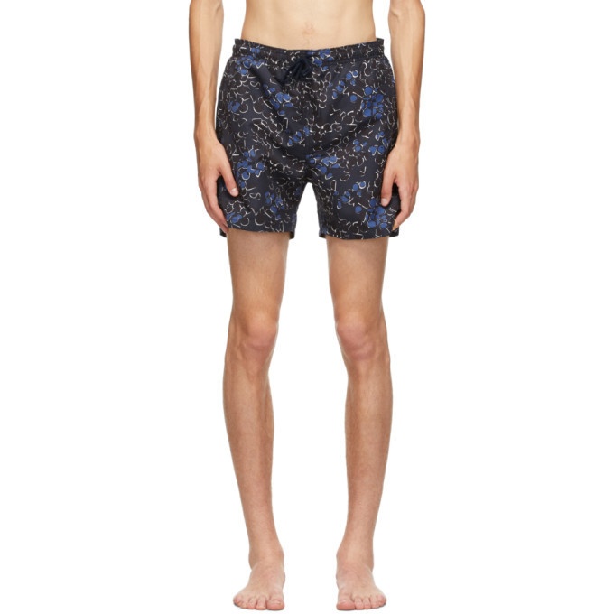 Photo: Norse Projects Navy Hauge Swim Shorts