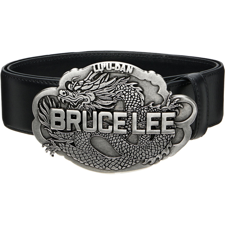 Photo: LU'U DAN BRUCE LEE x LỰU ĐẠN Black Enter The Dragon Belt