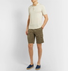 Brunello Cucinelli - Linen and Cotton-Blend Cargo Shorts - Army green