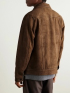 Officine Générale - Lazlo Suede Jacket - Brown