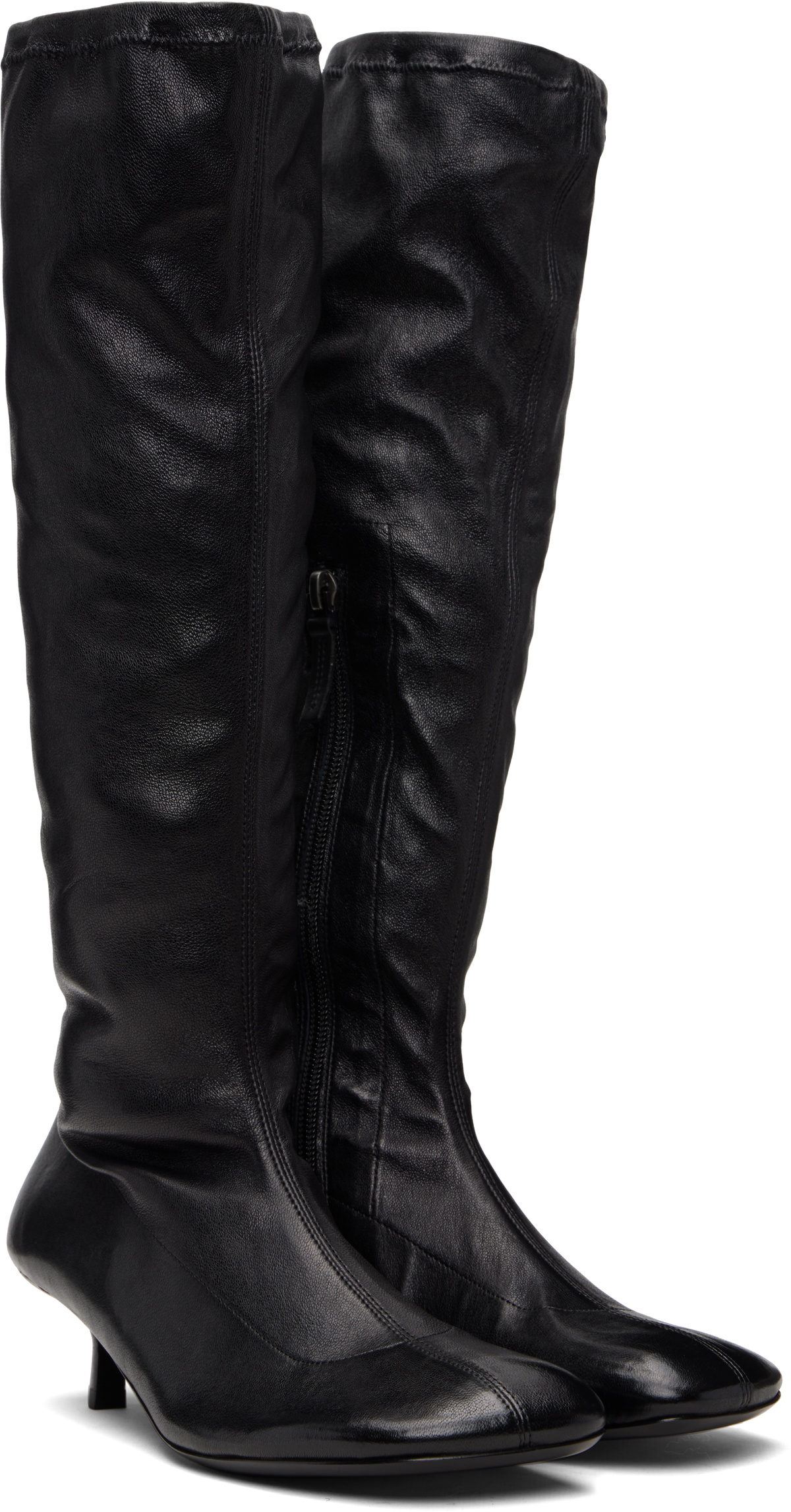 Marsèll Black Cotama Tall Boots