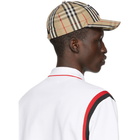 Burberry Beige Vintage Check TB Baseball Cap