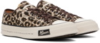 visvim Tan Skagway Leopard Lo Sneakers