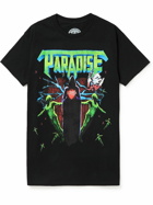 PARADISE - Heart of Darkness Printed Cotton-Jersey T-Shirt - Black