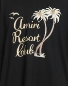 Amiri Mens T-shirt in Black