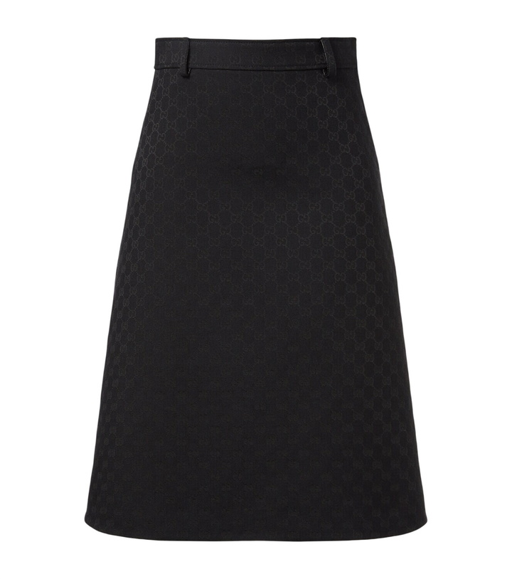 Photo: Gucci GG midi skirt