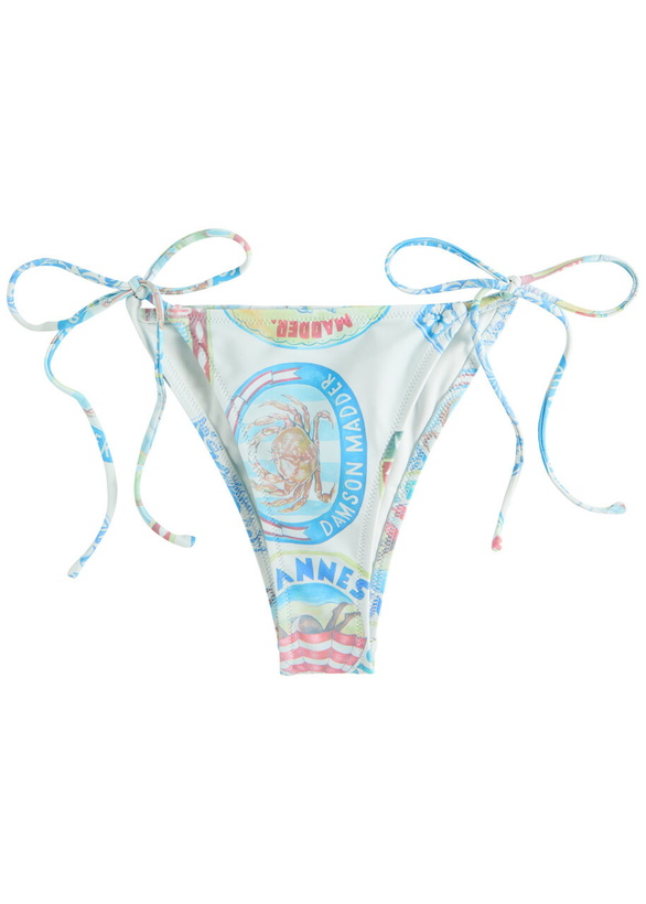 Photo: Damson Madder Printed Bikini Briefs Multicoloured
