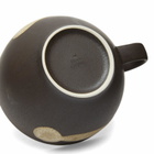ferm LIVING Koyo Cup with Saucer in Dark Brown/Buff 