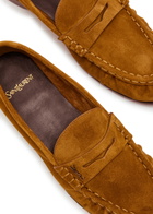 Saint Laurent Le Loafer 15 Suede Loafers Tan