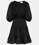 Zimmermann Plissé cotton minidress