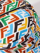 Fendi - Reversible Logo-Detailed Shell Bucket Hat