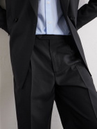 mfpen - Formal Straight-Leg Pleated Wool Suit Trousers - Black