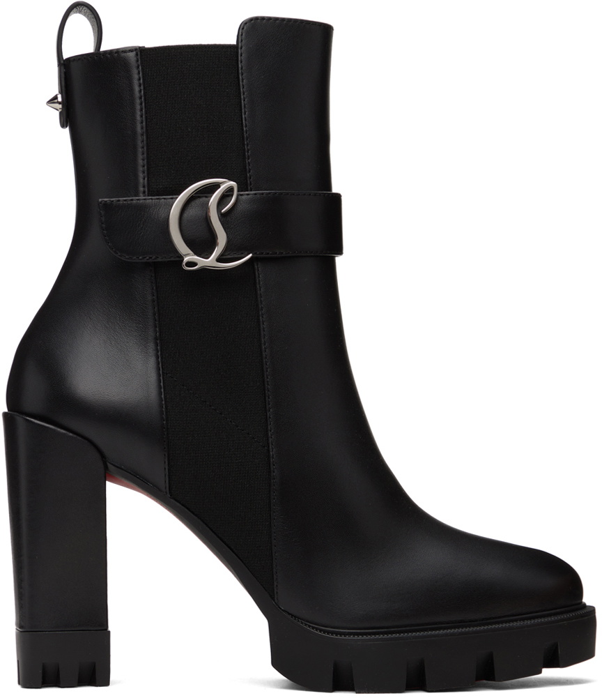 Eleonor Botta - 85 mm Boots - Calf leather - Black - Christian