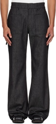 Courrèges Black 2-Pocket Jeans