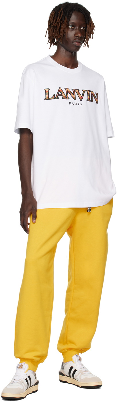 Lanvin Classic Unisex T Shirt With Front Logo Ruts0042j110p24 10 main image 1