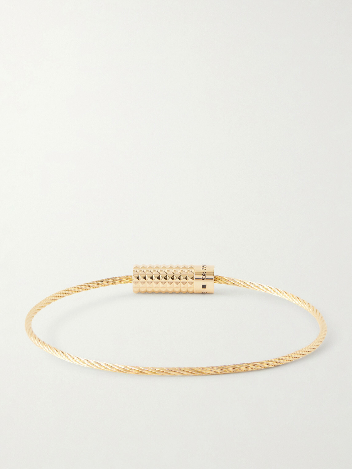 Le Gramme - 11g Pyramid 18-Karat Gold Bracelet - Gold