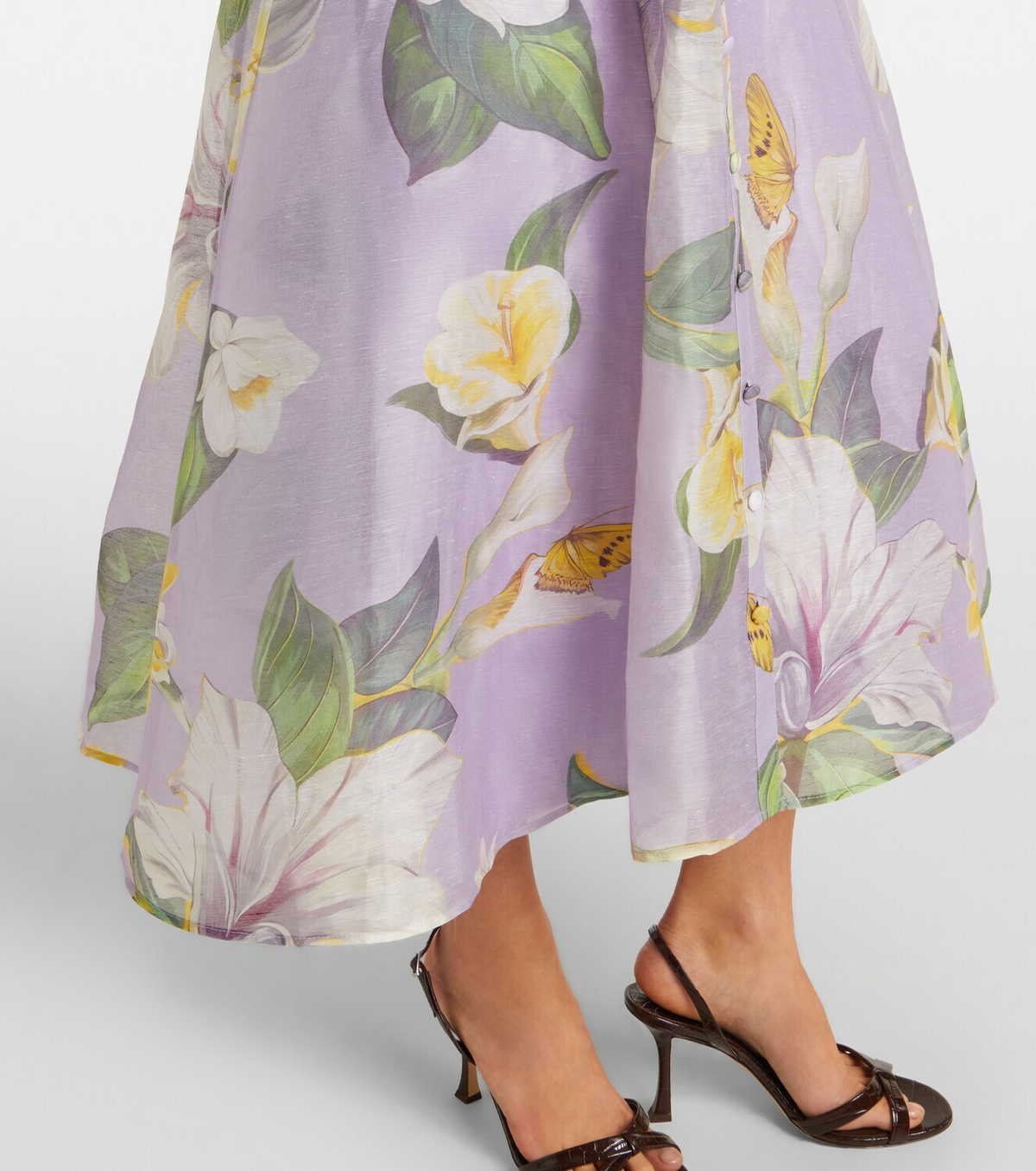Leo Lin Katrina linen-blend shirt dress