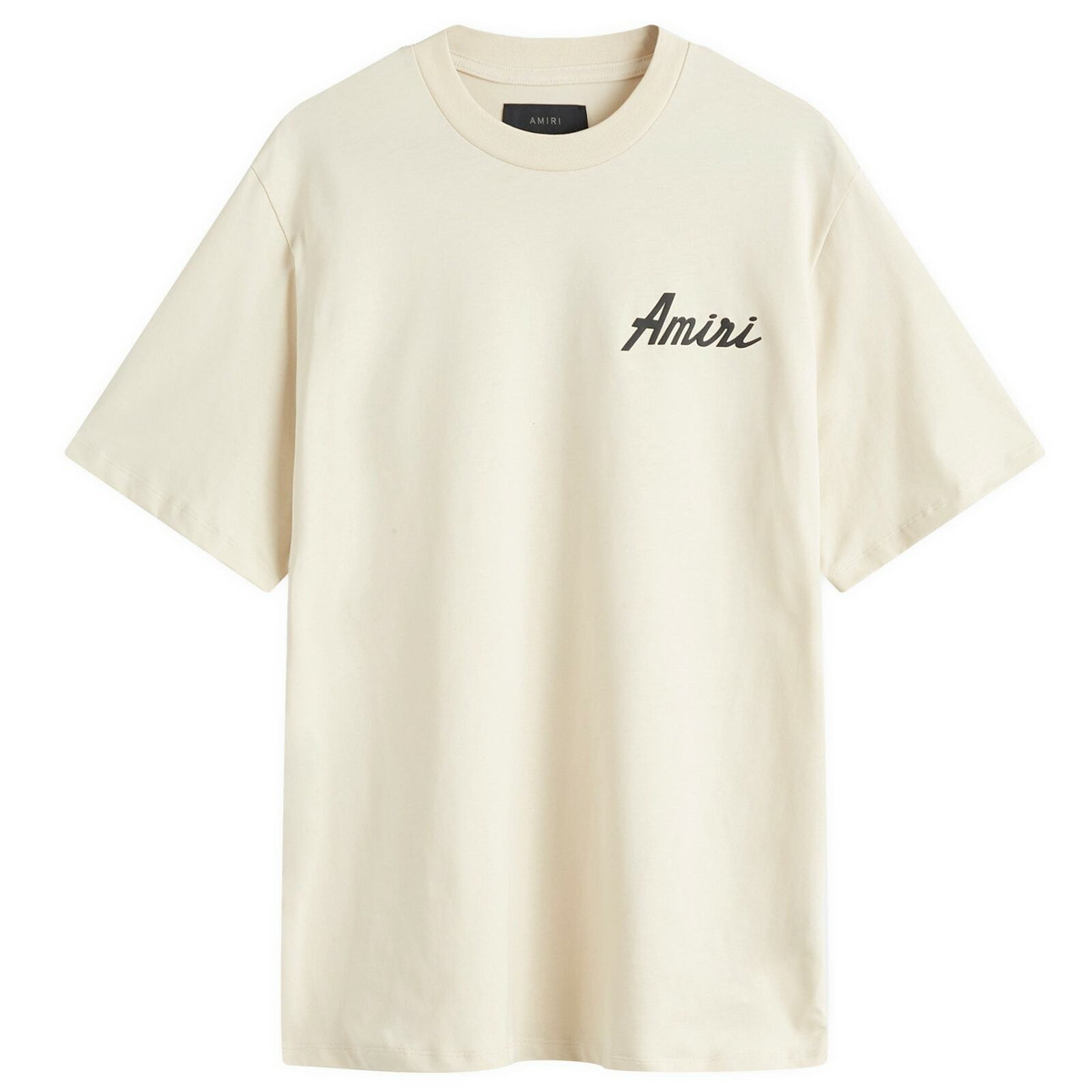 すぐ届く！AMIRI ☆CHAMPIONSHIP OS TEE / ALABASTER AMIRI SS25 AMIRI CHAMPIONSHIP OS TEE / ALABASTER - NUBIAN