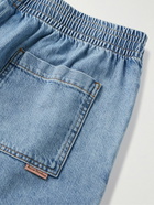 Acne Studios - Rudent Wide-Leg Denim Shorts - Blue