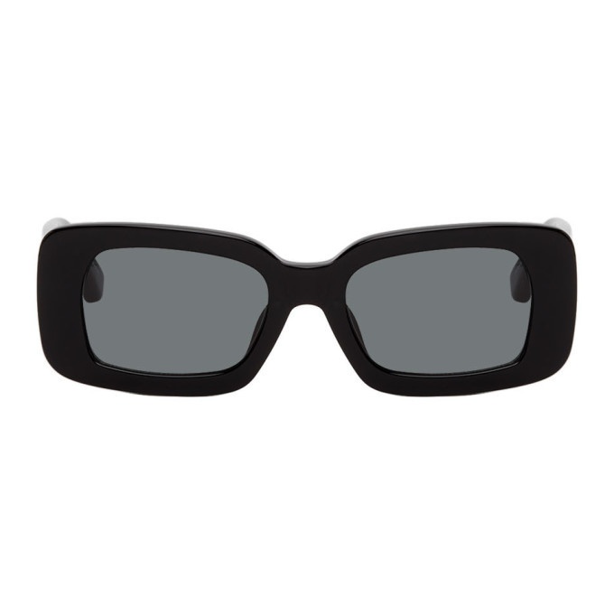 Photo: Dries Van Noten Black Linda Farrow Edition 137 C1 Sunglasses
