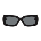 Dries Van Noten Black Linda Farrow Edition 137 C1 Sunglasses