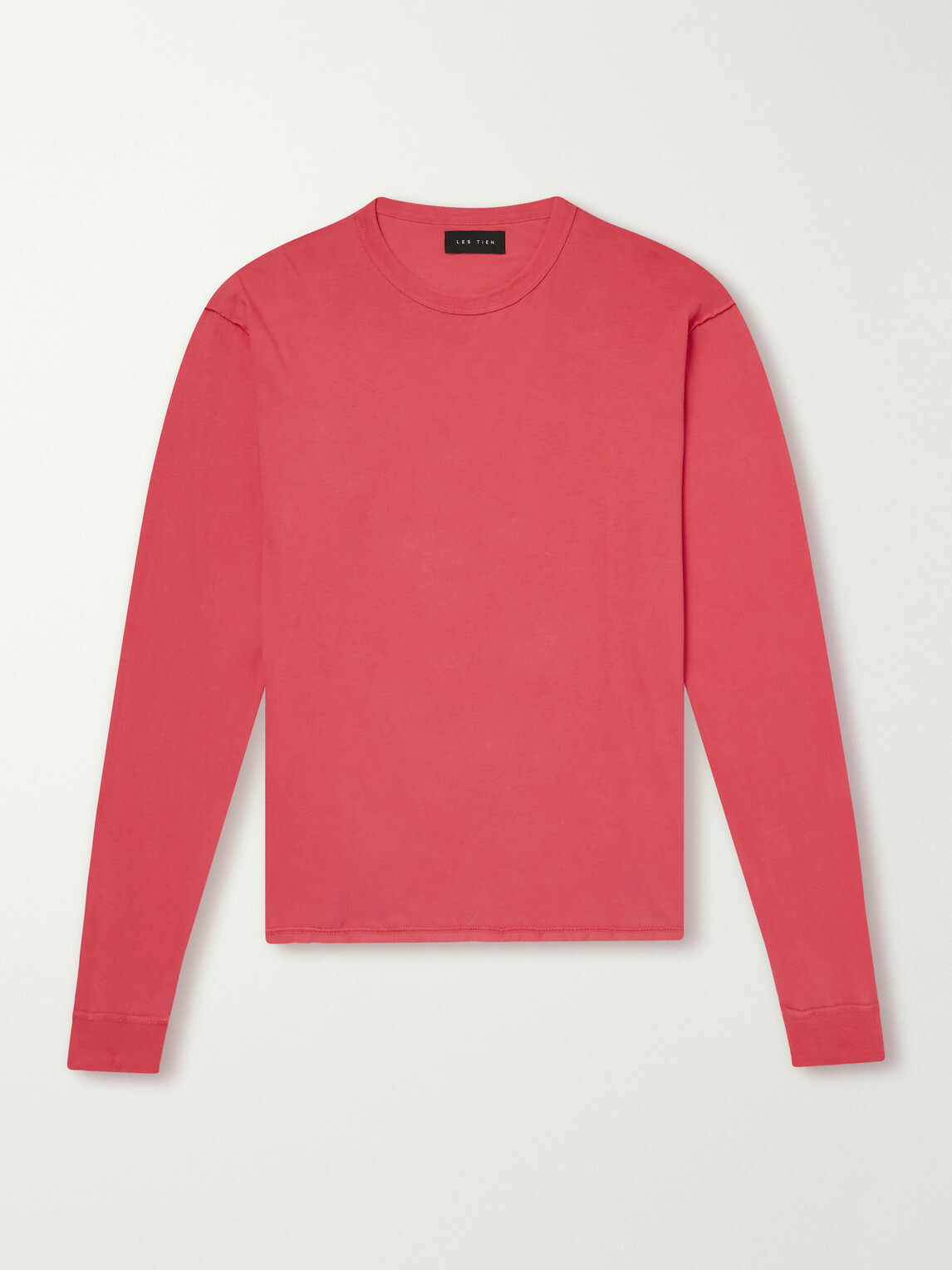 Les Tien - Cotton-Jersey T-Shirt - Red