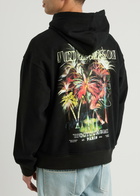 Wooyoungmi Logo-print Hooded Cotton Sweatshirt Black