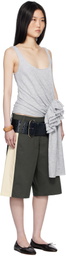 Belle The Label Gray Lucie Tank Top
