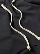RRR123 - Printed Cotton-Jersey Drawstring Shorts - Black