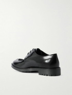 SAINT LAURENT - Lino Leather Derby Shoes - Black