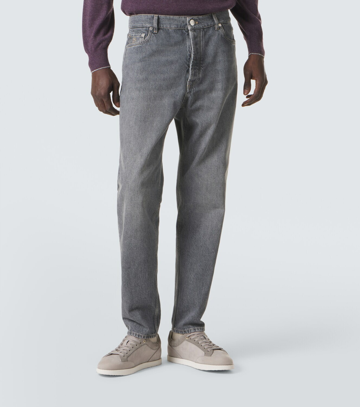 Brunello Cucinelli Mid-rise straight jeans