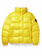 Moncler Genius - 2 Moncler 1952 Dervo Logo-Appliquéd Quilted Glossed-Shell Down Jacket - Yellow
