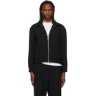 Hugo Black Modern-Fit Performance-Stretch Canvas Jacket
