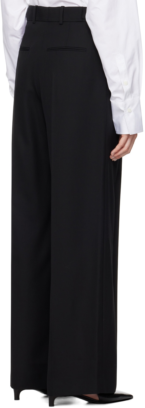 Carven Black Straight Leg Trousers