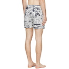 Vivienne Westwood White Classic Boxer Swim Shorts