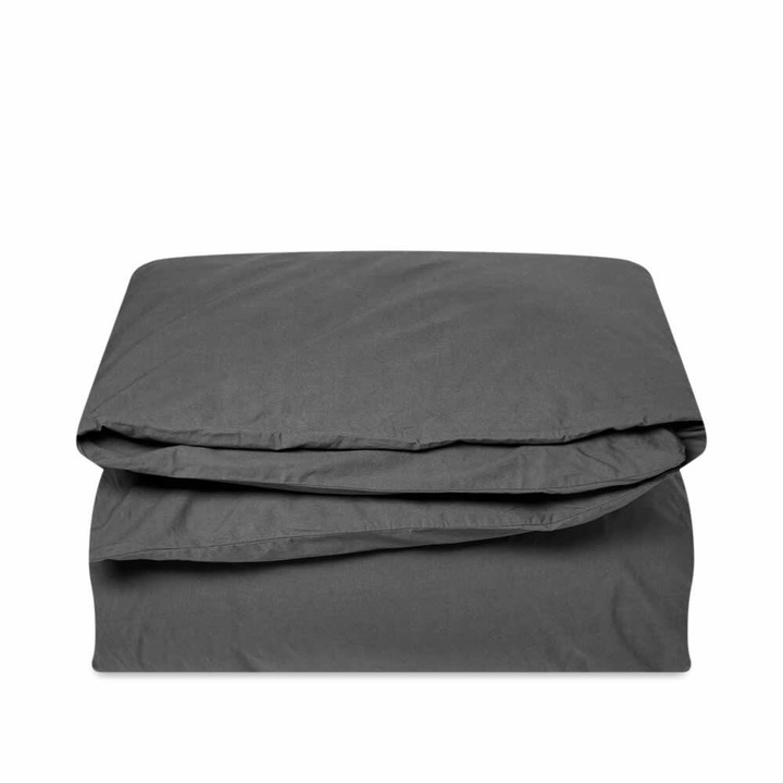 Photo: Tekla Fabrics Tekla Double Duvet in Ash Black