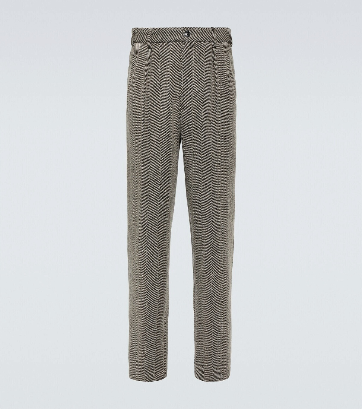 Giorgio Armani Herringbone wool-blend pants Giorgio Armani