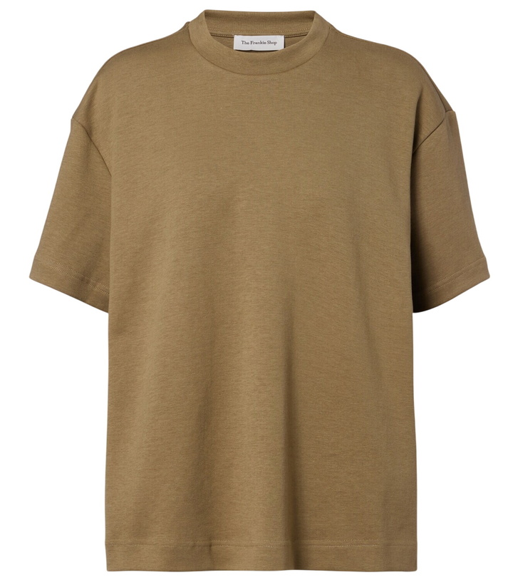 Photo: The Frankie Shop Scoob cotton-blend jersey T-shirt