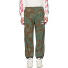 Off-White Green and Brown Camo Lounge Pants