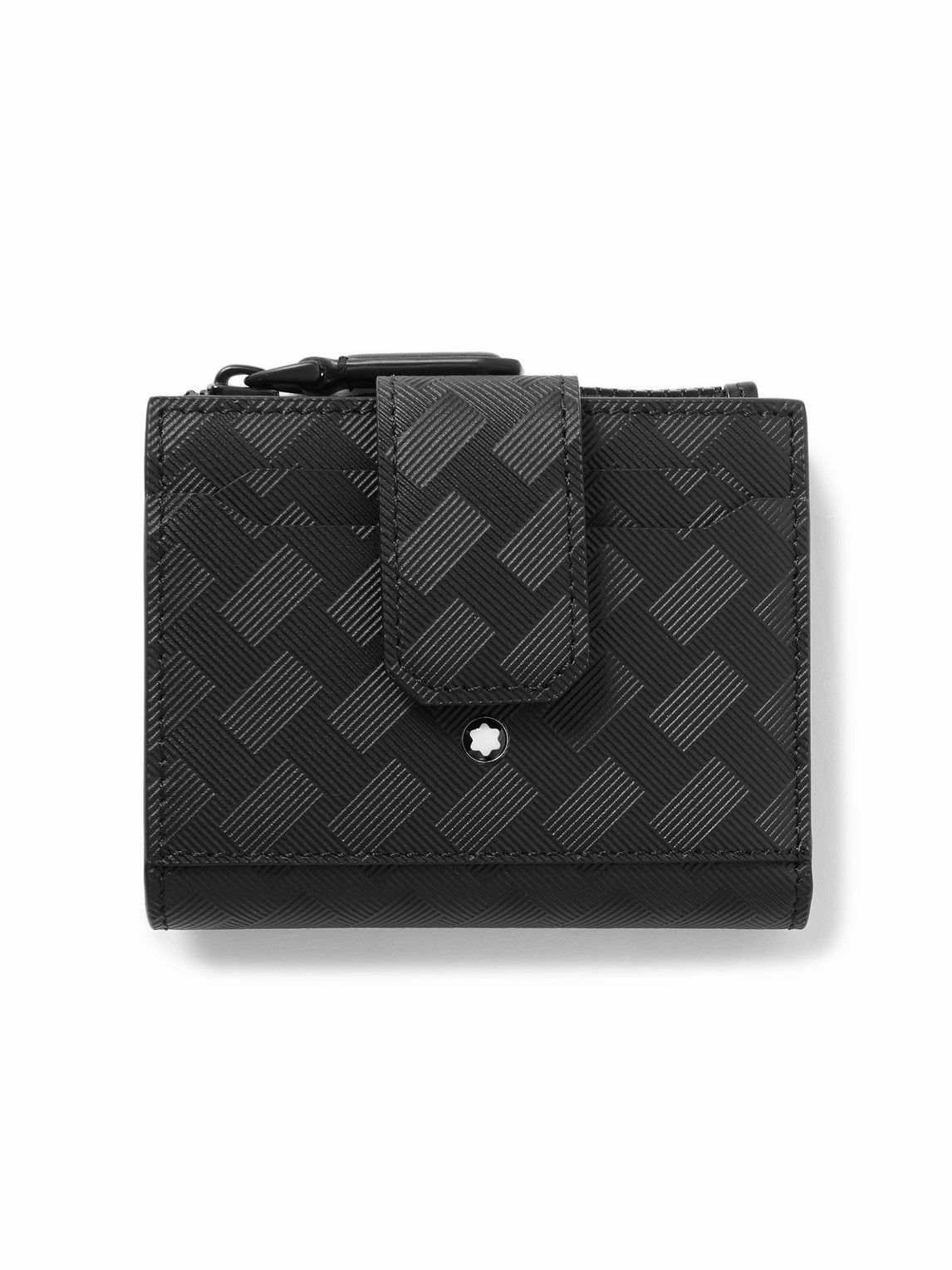 ラ*ト様 MONTBLANC Extreme 2.0 二つ折り財布 ブラック MONTBLANC - Extreme 2.0 Textured-Leather Billfold Wallet Montblanc