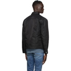 Frame Black Nylon Trucker Jacket