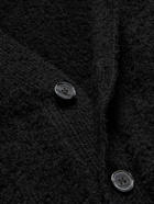 mfpen - House Textured Organic Cotton Cardigan - Black