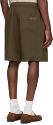 WOOYOUNGMI Brown Twill Shorts