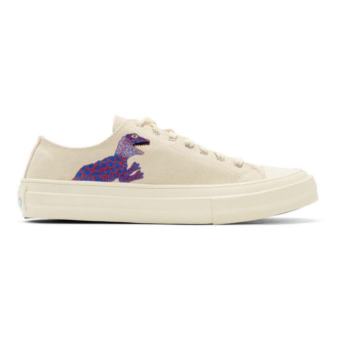 Photo: PS by Paul Smith White Dino Kinsey Sneakers
