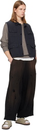 NEEDLES Black Darts H.D. Sweatpants