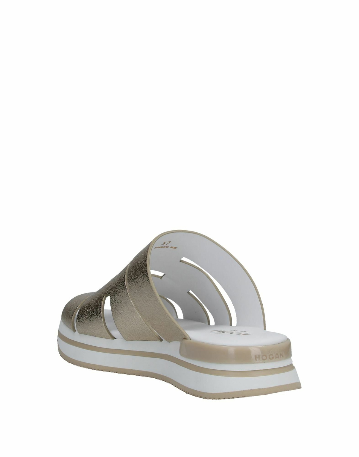 Hogan Womens Sandals Platinum
