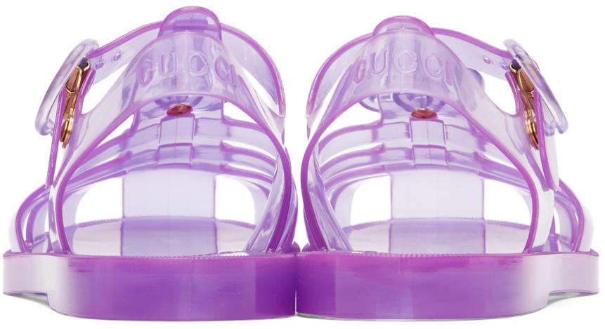 GNIST Lavender Tie up Flat Sandal