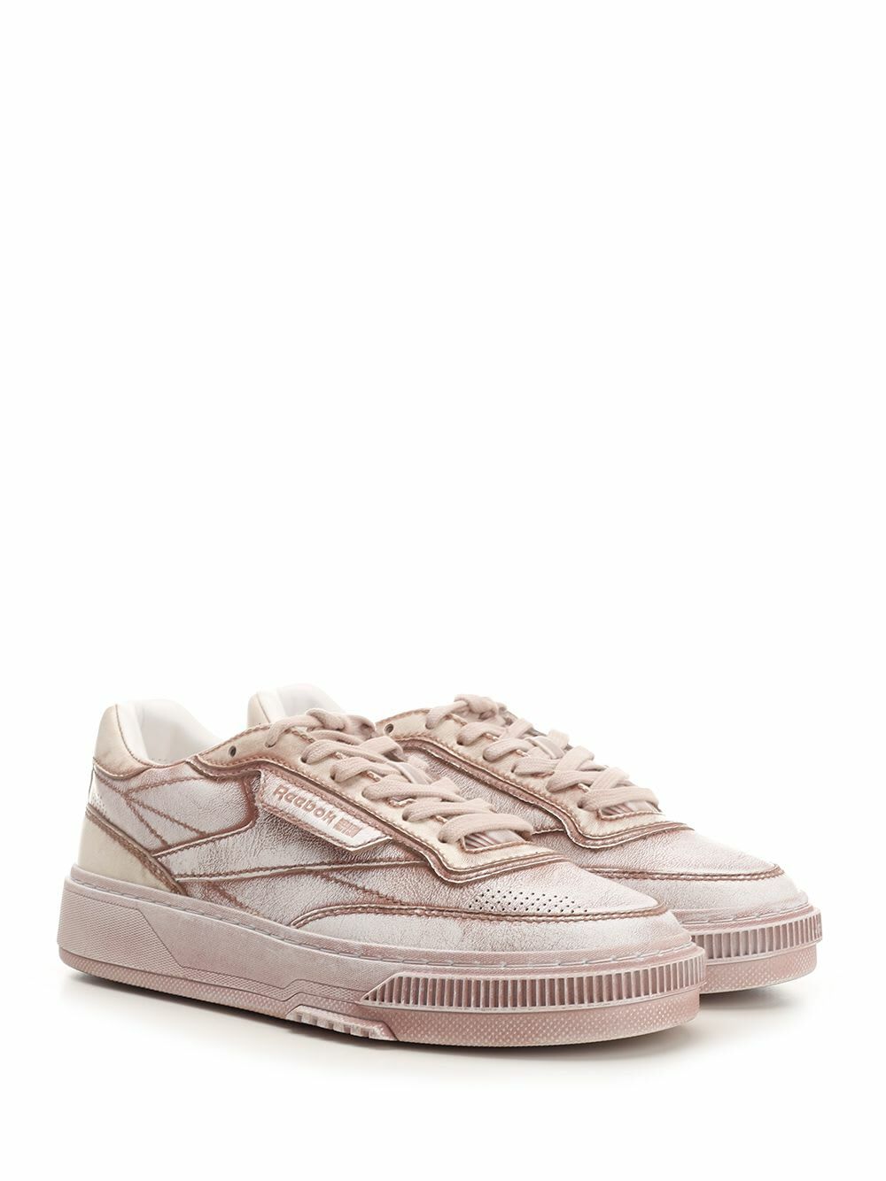 Reebok club C Ltd Clay Wash Leather Sneakers