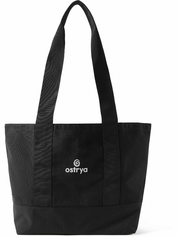 Photo: OSTRYA - Crag Logo-Print Canvas Tote Bag